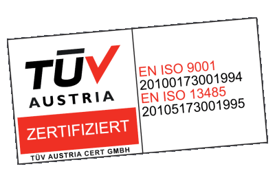 tuev austria zertifiziert